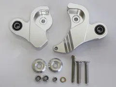 XMAX x-max xmax 2023 以降 新型 sg70j cnc 30mm ローダウン リアショック アジャスター 銀のサムネイル