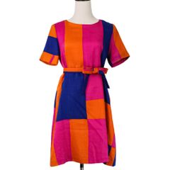 marimekko ワンピース 総柄 38 モノトーン ケイラット マリメッコ