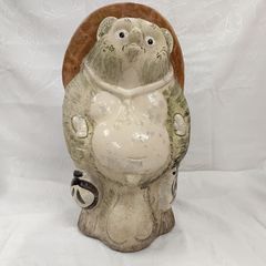 信楽焼 狸の置物 徳利 縁起物 ヴィンテージ 高さ36 - メルカリ