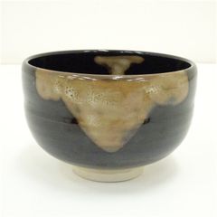 茶道具 琉球壺屋焼 飴釉 茶碗 C A386 - メルカリ