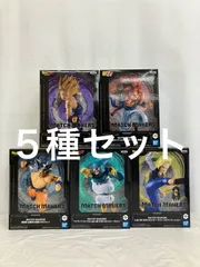 未開封 ドラゴンボールシリーズ match makers フィギュア 孫悟空 超サイヤ人孫悟飯 他 5種セット LF6737 f111