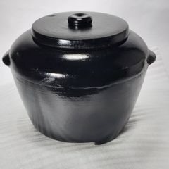 국산 미카와야키 화소 항아리 1 화재 화장실 달마 화소 바베큐 숯 화소 항아리