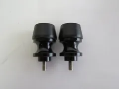 汎用 アルミ CNC オートバイ アクセサリー スイングアーム スプールスライダー スタンドスクリューボルト M6 黒【代引不可】のサムネイル