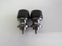 汎用 アルミ CNC オートバイ アクセサリー スイングアーム スプールスライダー スタンドスクリューボルト M6 灰【代引不可】のサムネイル