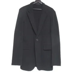 美品 Y's for men ワイズフォーメン ヨウジヤマモト ヴィンテージ スウェット ロング テーラードジャケット サイズ2 ブラック メンズ 古着 中古 USEDのサムネイル