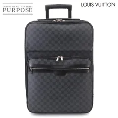 ルイ ヴィトン LOUIS VUITTON ダミエ グラフィット ペガス ビジネス 55 キャリー バッグ スーツケース ブラック N23300 90327375のサムネイル