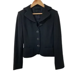 FOXEY BOUTIQUE フォクシーブティック ジュエルボタン ツイードジャケット 36327 サイズ38 ブラック レディース 古着 中古 USEDのサムネイル
