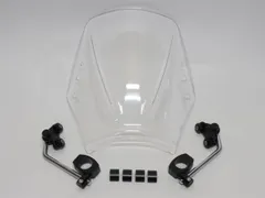 ハンターカブ CT125 CT 125 クロスカブ CC110 汎用可 ウインドシールド スクリーン セット D クリアのサムネイル
