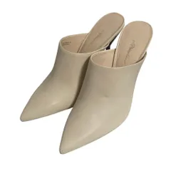 美品 3.1 Phillip Lim 3.1フィリップリム ポインテッドトゥ ハイヒール ミュール サンダル サイズ39 約26cm アイボリー レディース 古着 中古 USEDのサムネイル