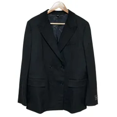 美品 COACH コーチ 2024年モデル ダブルブレステッド ブレザー テーラードジャケット CN472 サイズM ブラック  レディース 古着 中古 USEDのサムネイル
