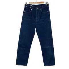 美品 Dries Van Noten ドリスヴァンノッテン ストレートデニム ジーンズ 26 インディゴブルー  メンズ 古着 中古 USEDのサムネイル