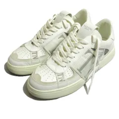 美品 VALENTINO GARAVANI ヴァレンティノガラヴァーニ レザー スニーカー TUV66W2 サイズ36 約23.0cm ホワイト レディース 古着 中古 USEDのサムネイル