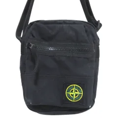 良品 25AW STONE ISLAND ストーンアイランド COMPASSロゴ コットン ショルダーバッグ K2S159200019 ブラック メンズ 古着 中古 USEDのサムネイル