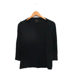 ケイトスペード KATE SPADE 国内正規品 カットソー Tシャツ 七分袖 ボートネック コットン シンプル S ブラック 黒 /KT3のサムネイル