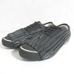 美品 COMME des GARCONS Bata コムデギャルソン バタ コラボ ラバー スニーカー GT-K121-001-1-1 サイズUK4 ブラック レディース 古着 中古 USEDのサムネイル