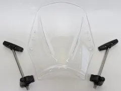 ハンターカブ CT125 CT 125 クロスカブ CC110 汎用可 ウインドシールド スクリーン セット C クリアのサムネイル