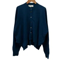 未使用 26SS ENFOLD エンフォルド HIGH-NECK CARDIGAN カーディガン 300JS270-0301 サイズ38 ブルー レディース 古着 中古 USEDのサムネイル