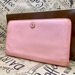 CHANEL シャネル 銀座限定 カメリア ホック財布 ピンク - メルカリ