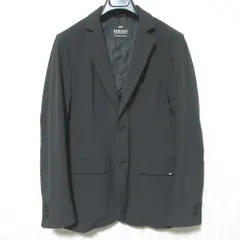 良品 DENHAM デンハム ナイロン ストレッチ テーラードジャケット 01-23-02-20-040 S ブラック メンズ 古着 中古 USEDのサムネイル