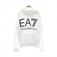 エンポリオアルマーニ EMPORIO ARMANI イーエーセブン EA7 ロゴ パーカー プルオーバー M ホワイト /HK ■OSのサムネイル