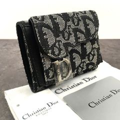 Dior Saddle Lotus ウォレット オブリークジャカード保存袋箱付き