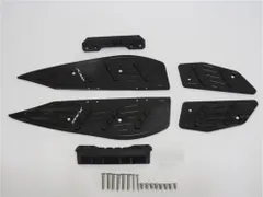 XMAX x-max 2023 以降 CNC アルミ ステップボード スリップ防止機能付き 黒のサムネイル