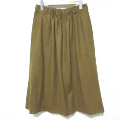 美品 JIL SANDER ジルサンダー ウール ロング イージースカート SKJWHW0027 サイズ38 ブラウン レディース 古着 中古 USEDのサムネイル