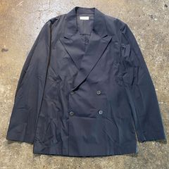 DRIES VAN NOTEN ダブルブレスト コットンジャケット S ドリスヴァン