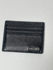 現行型・極美品✨】RFID掲載 プラダ コンパクトウォレット 折り財布 黒 