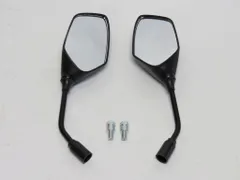 PCX PCX125 150 ミラー 左右セット ペア 10mm 2009-2020 純正タイプ ミラー 黒のサムネイル