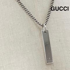 GUCCI セパレート クロス ネックレス シルバー アクセサリー