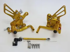 Ninja 400 Z400 NINJA400 2018-2023 CNC 調整式 バックステップ 金 のサムネイル