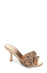 스튜어트 와이츠만 레이디스 슈즈 힐 샌들 Stuart Weitzman Lotusandalight Gold 골드