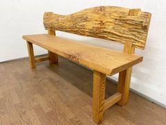 石のベンチ 手作り ガーデンチェア 2人〜3人掛け 国産 デザインベンチ 