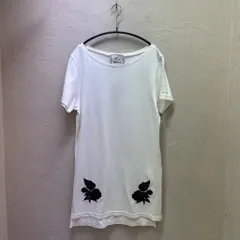 Maison MIHARA YASUHIRO メゾンミハラヤスヒロ ROSE SLIT T-SHIRT Ｔシャツ 82583834 ホワイト size:40【代官山B06】のサムネイル
