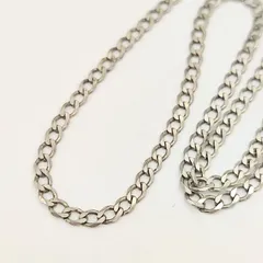 【美品】喜平チェーンネックレス　ITALY　SILVER　シルバー925　40㎝　5.5g　イタリア製のサムネイル