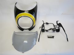 Z900RS ビキニカウル イエローボール ディアブロブラック 厚膜仕上げ