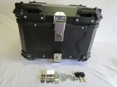 xsr125 2024 以降 xsr155 2020‐2023 リアキャリア ＆ ヘルメットホルダー & アルミトップケース 45L 黒 B setのサムネイル