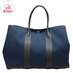 【リユース品】 エルメス HERMES バッグ ハンドバッグ ガーデンパーティGM ネイビー系 【お取り寄せ】のサムネイル