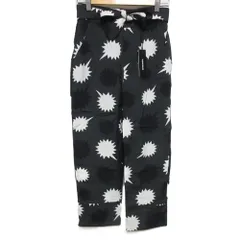 未使用 DIESEL ディーゼル ハイウエスト クロップドパンツ 23 グレー レディース 古着 中古 USEDのサムネイル