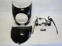 Z900RS z900rs 専用 カウル ビキニカウル ＆ スクリーン ＆ ステー セット C 黒＆スモークのサムネイル
