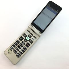 au かんたんケータイ 京セラKYT43 青 折りたたみ携帯電話 本体 - メルカリ