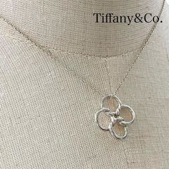 幸運☆Tiffany & Co. ネックレス クローバー クアドロフォリオ￼ 花