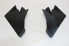 Aprilia用 アプリリア用 RS457 rs457 2024 以降 ウィンドフィンスポイラー トリムカバー 左右 黒艶なしのサムネイル