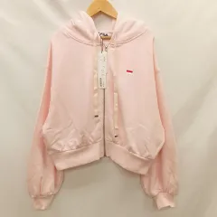 Heather×FILA ヘザー×フィラ ショートウラケパーカー ピンク F 〇□・〇◇☆のサムネイル