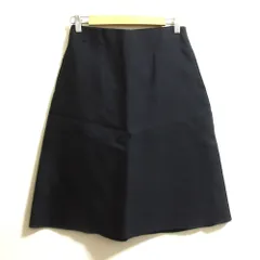 美品 JIL SANDER ジルサンダー シルクブレンド ナイロンスカート サイズ32 ブラック レディース 古着 中古 USEDのサムネイル