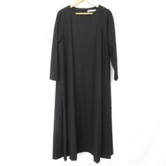 미품 evam eva 에반에바 wool side tuck one-piece 울 롱 슬리브 원피스 사이즈 1 블랙 레이디스 헌옷 중고 USED