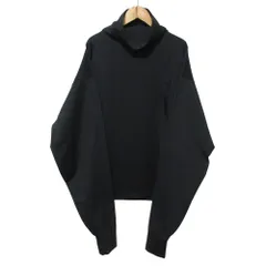 美品 ELIN エリン Constructive top コンストラクティブトップ ハイネック 長袖 カットソー ブラウス 38 ブラック レディース 古着 中古 USEDのサムネイル