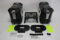 PG-1 pg-1 前後調整可 リアキャリア & サイドキャリア＆ 18LサイドBOX 4点セット黒のサムネイル