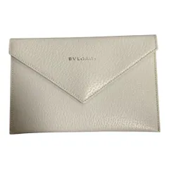 美品 BVLGARI ブルガリ フォトエンベロープ レターケース ホワイト メンズ レディース 古着 中古 USEDのサムネイル